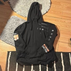 Black hoodie